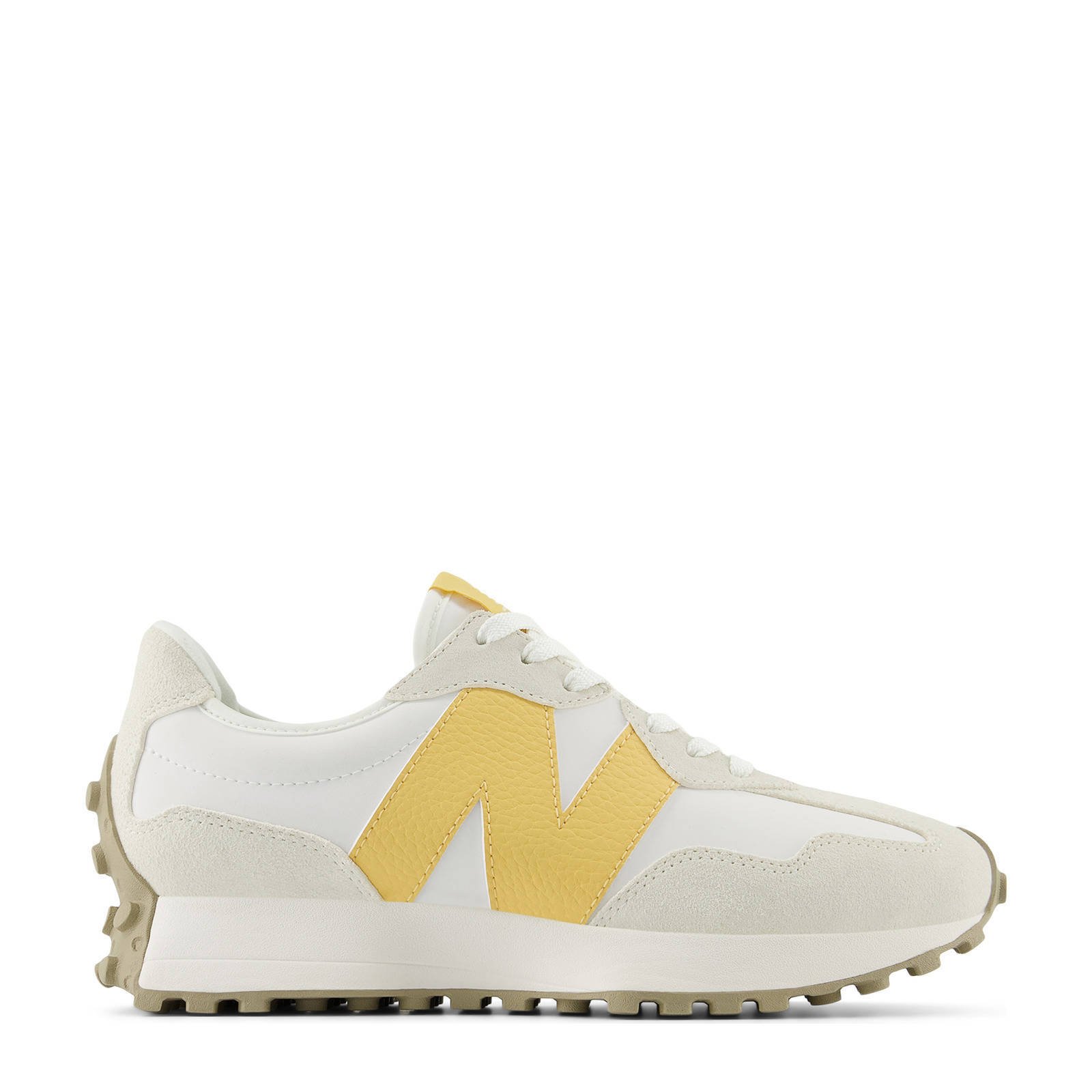 New Balance 327 sneakers offwhite geel wehkamp