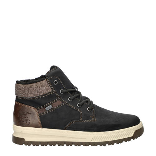 Rieker veterboots zwart afbeelding