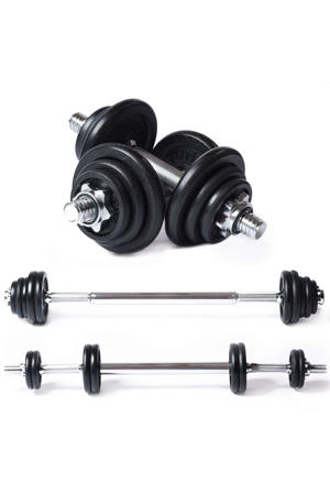  halter & dumbbellset - 20 kg