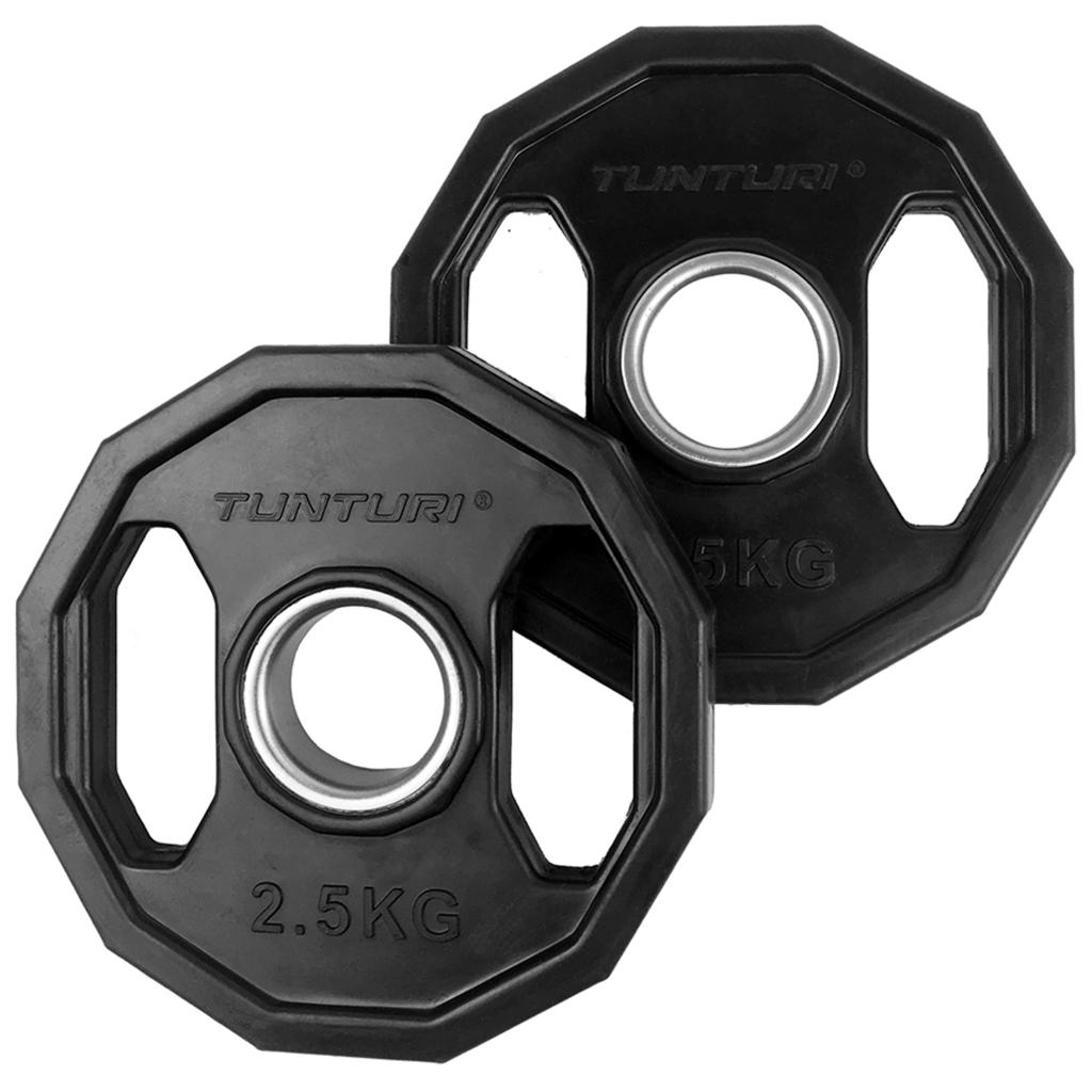 Tunturi olympische halterschijven - 2 x 2.5 kg