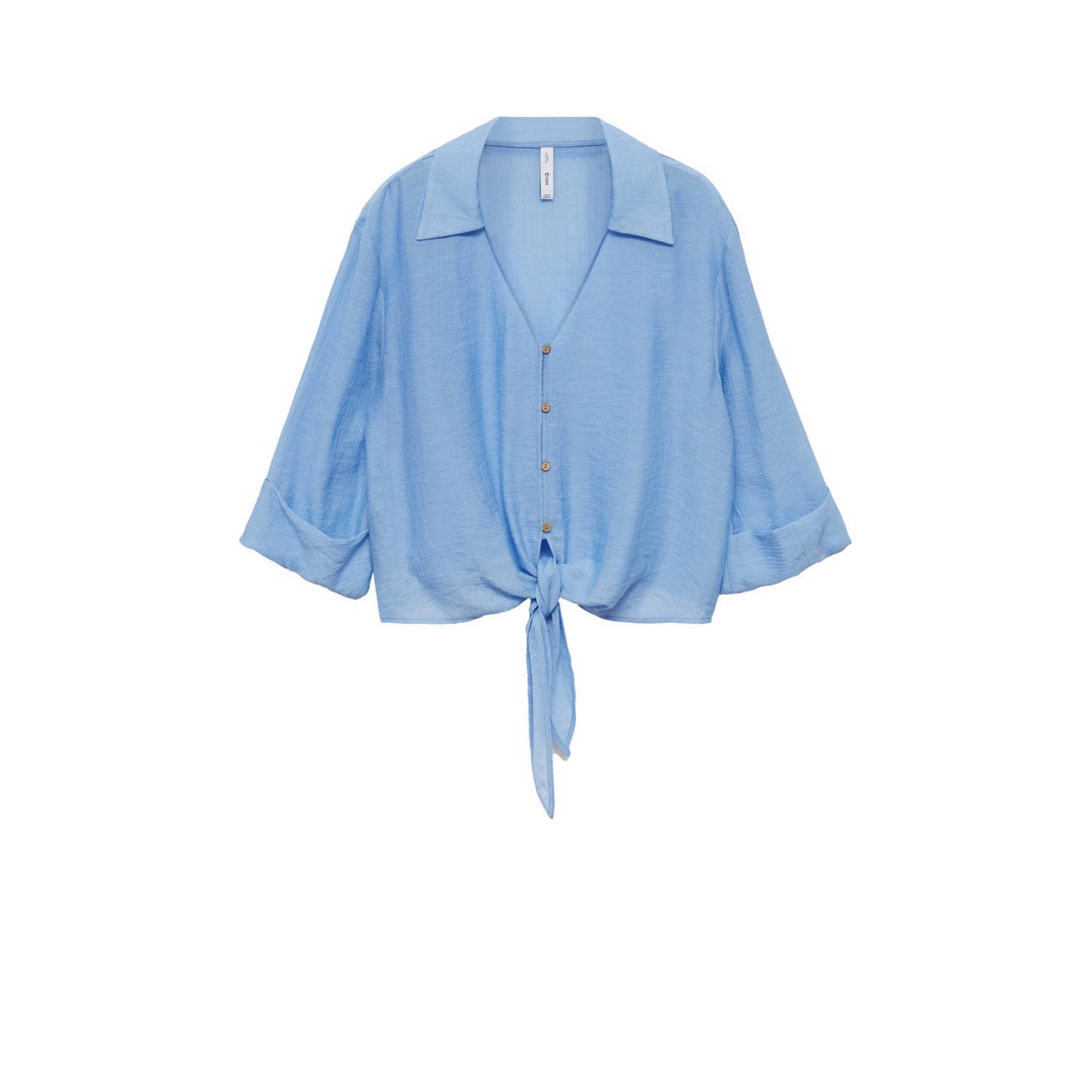 Mango blouse blauw