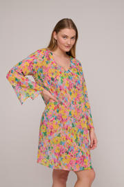 thumbnail: PrimaDonna strandtuniek Ubud roze/geel/turquoise
