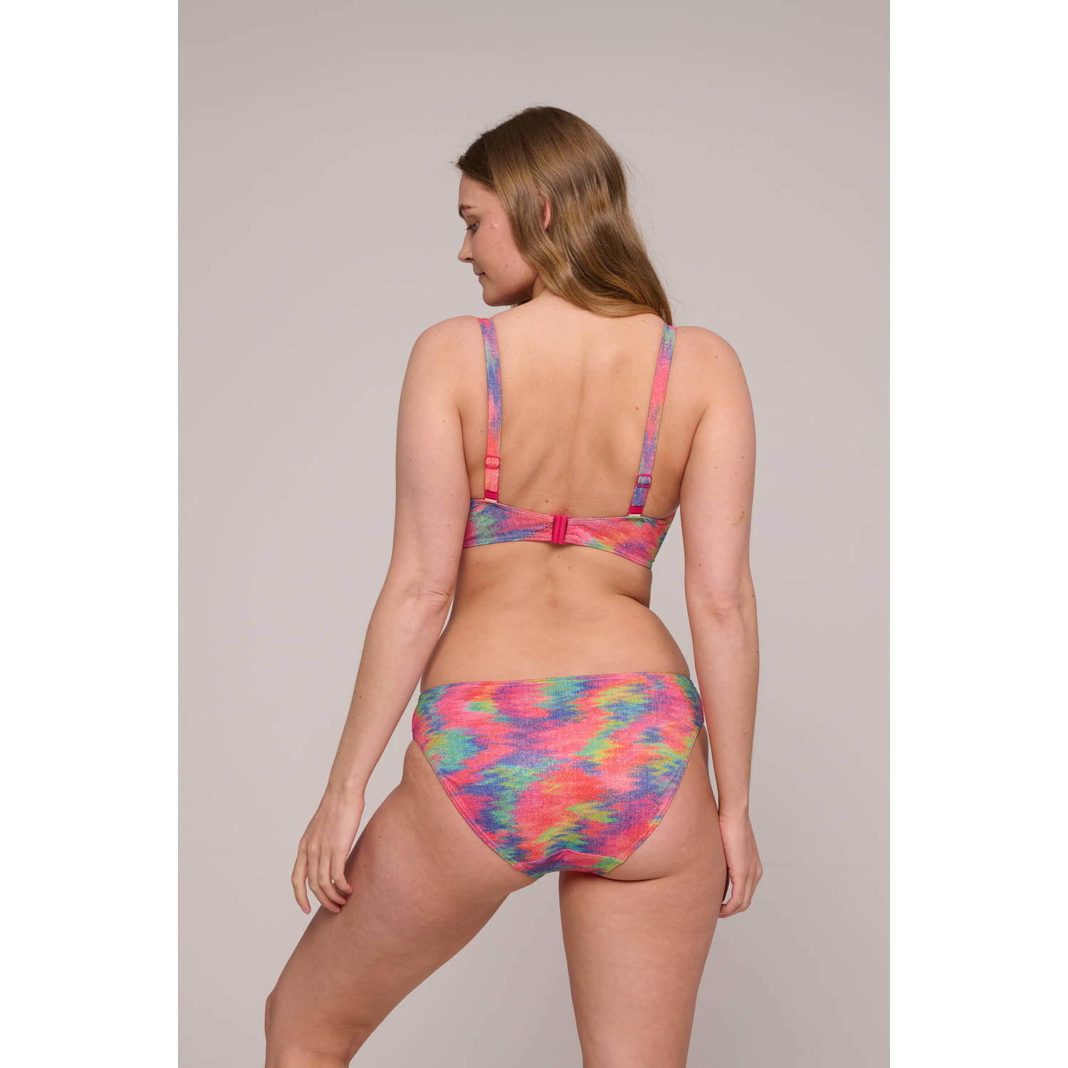 PrimaDonna bikinibroekje Cairo met lurex fuchsia multi