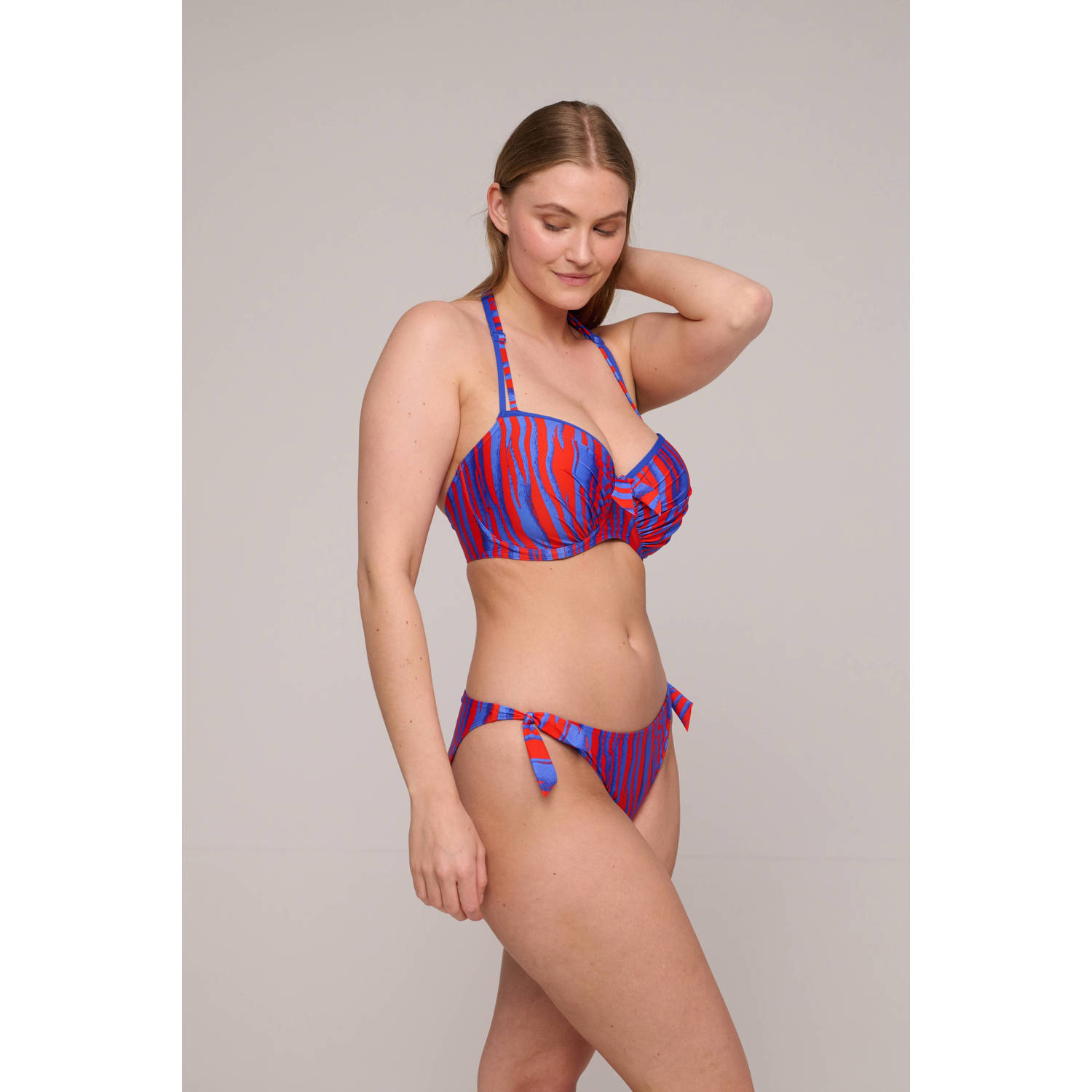 PrimaDonna voorgevormde beugel bikinitop Skudai blauw rood