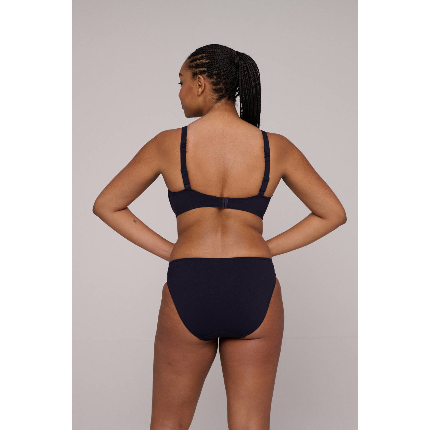 PrimaDonna bikinibroekje Pinner met lurex donkerblauw