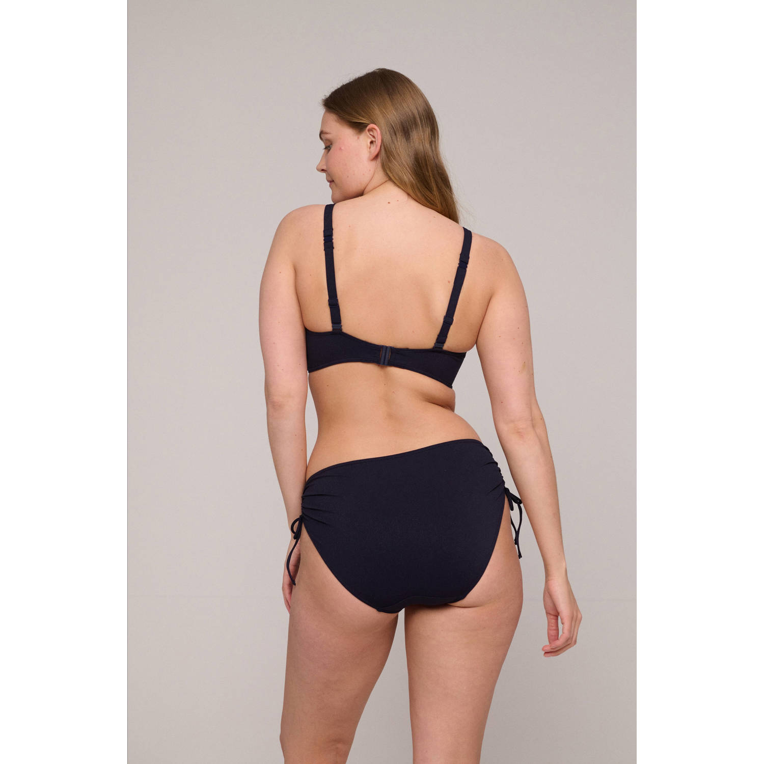 PrimaDonna bikinibroekje Pinner met lurex donkerblauw