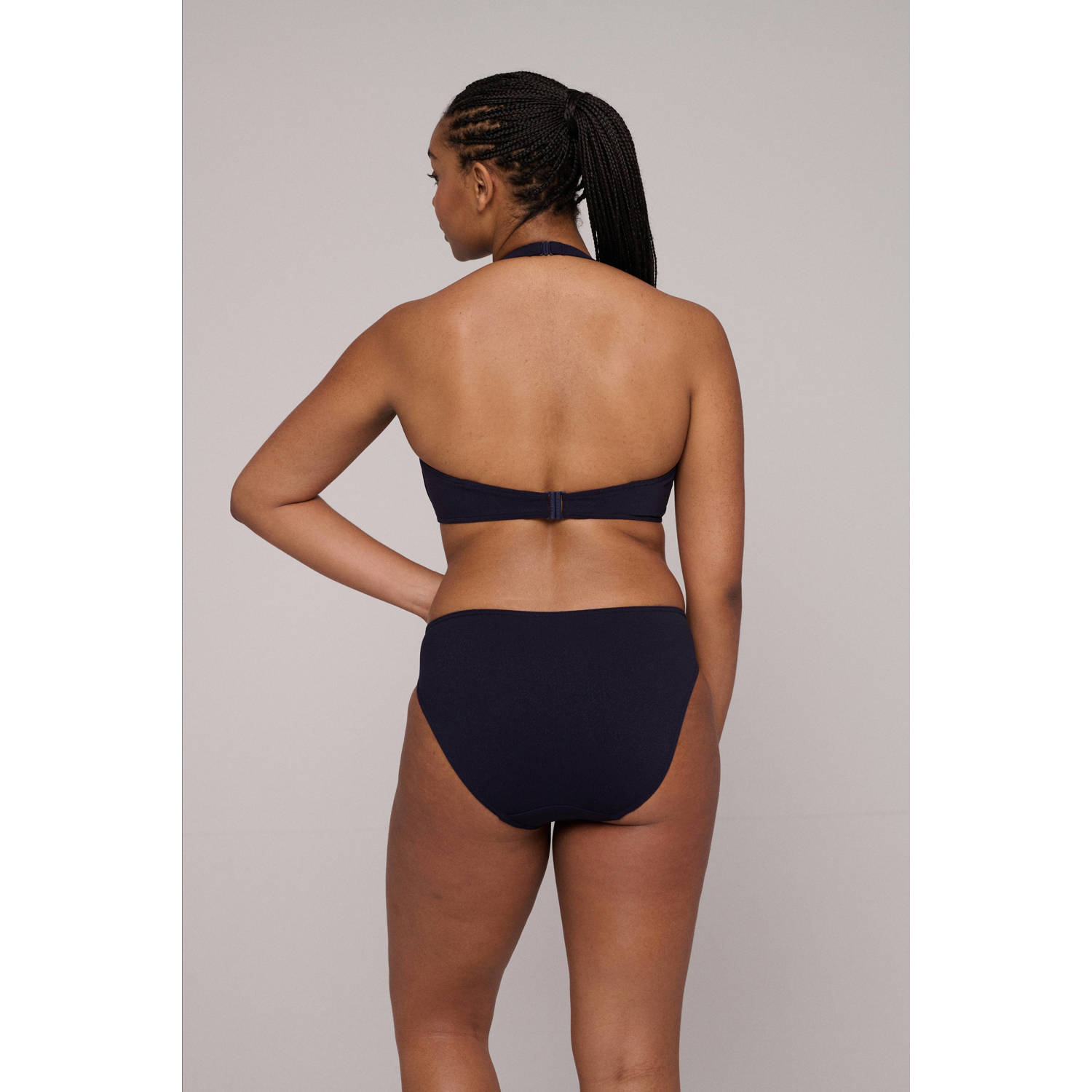 PrimaDonna voorgevormde beugel bikinitop Pinner met lurex donkerblauw
