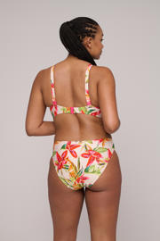thumbnail: PrimaDonna niet-voorgevormde beugel bikinitop Tanzania wit/rood/groen