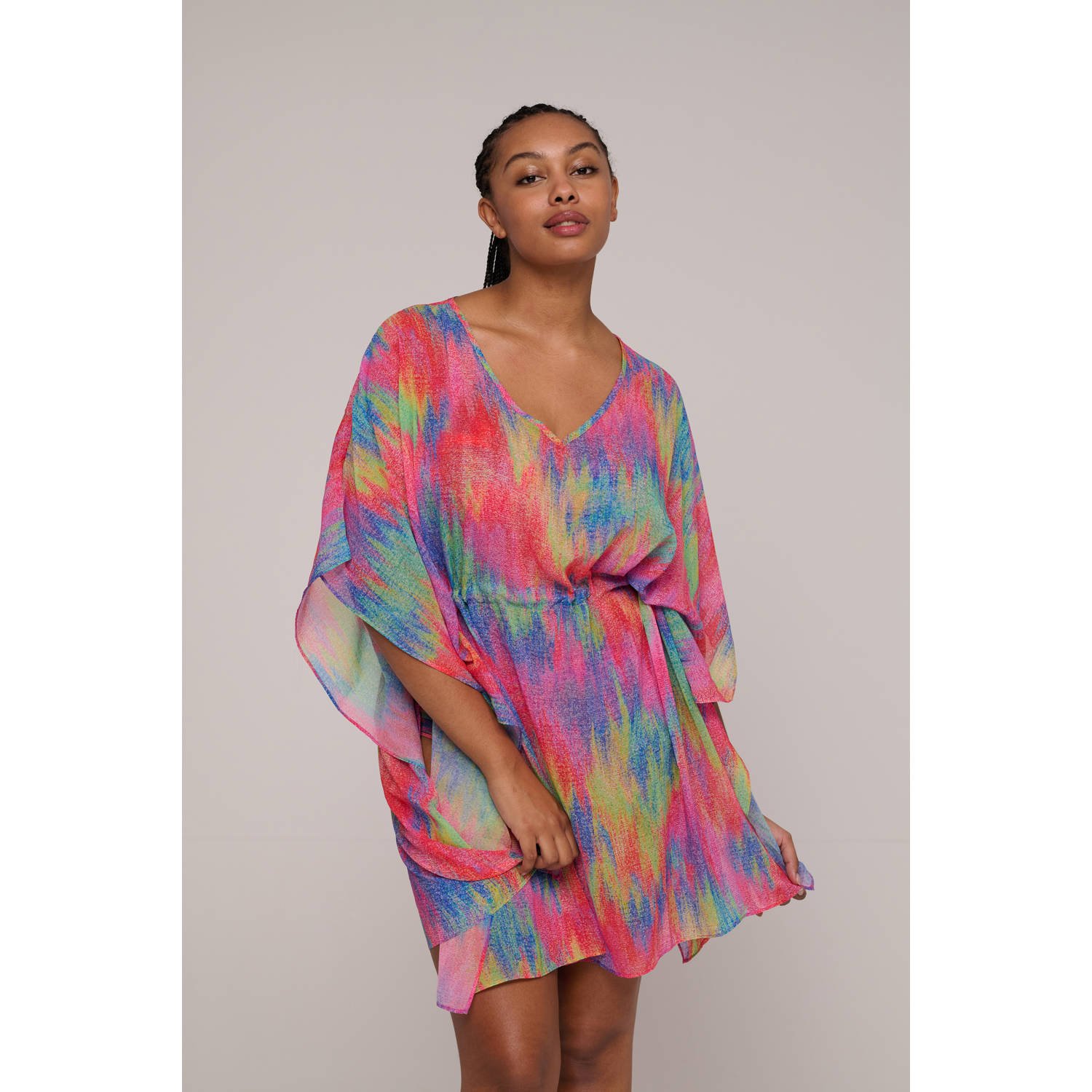 PrimaDonna strandtuniek Cairo met lurex fuchsia multi