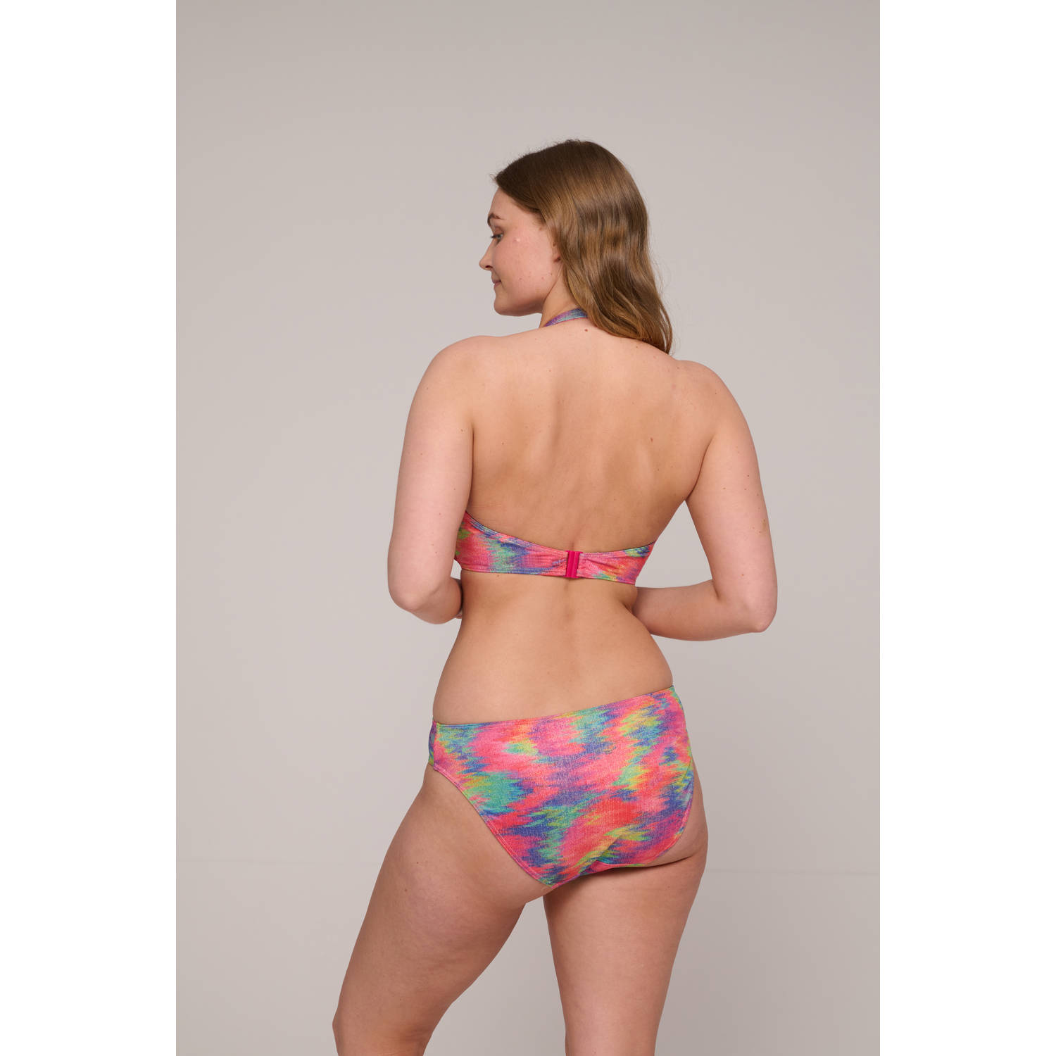PrimaDonna niet-voorgevormde beugel bikinitop Cairo met lurex fuchsia multi