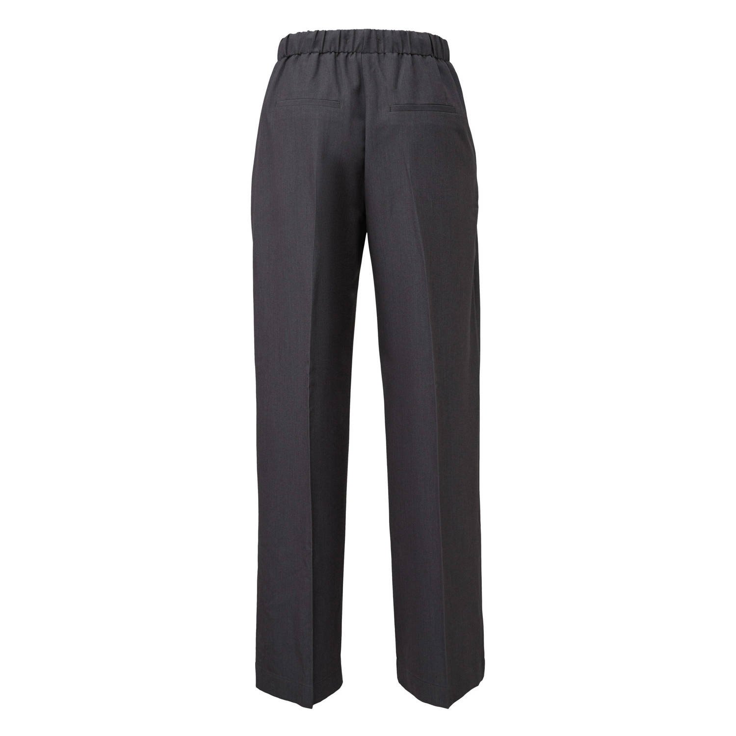 Q S by s.Oliver straight fit broek grijs