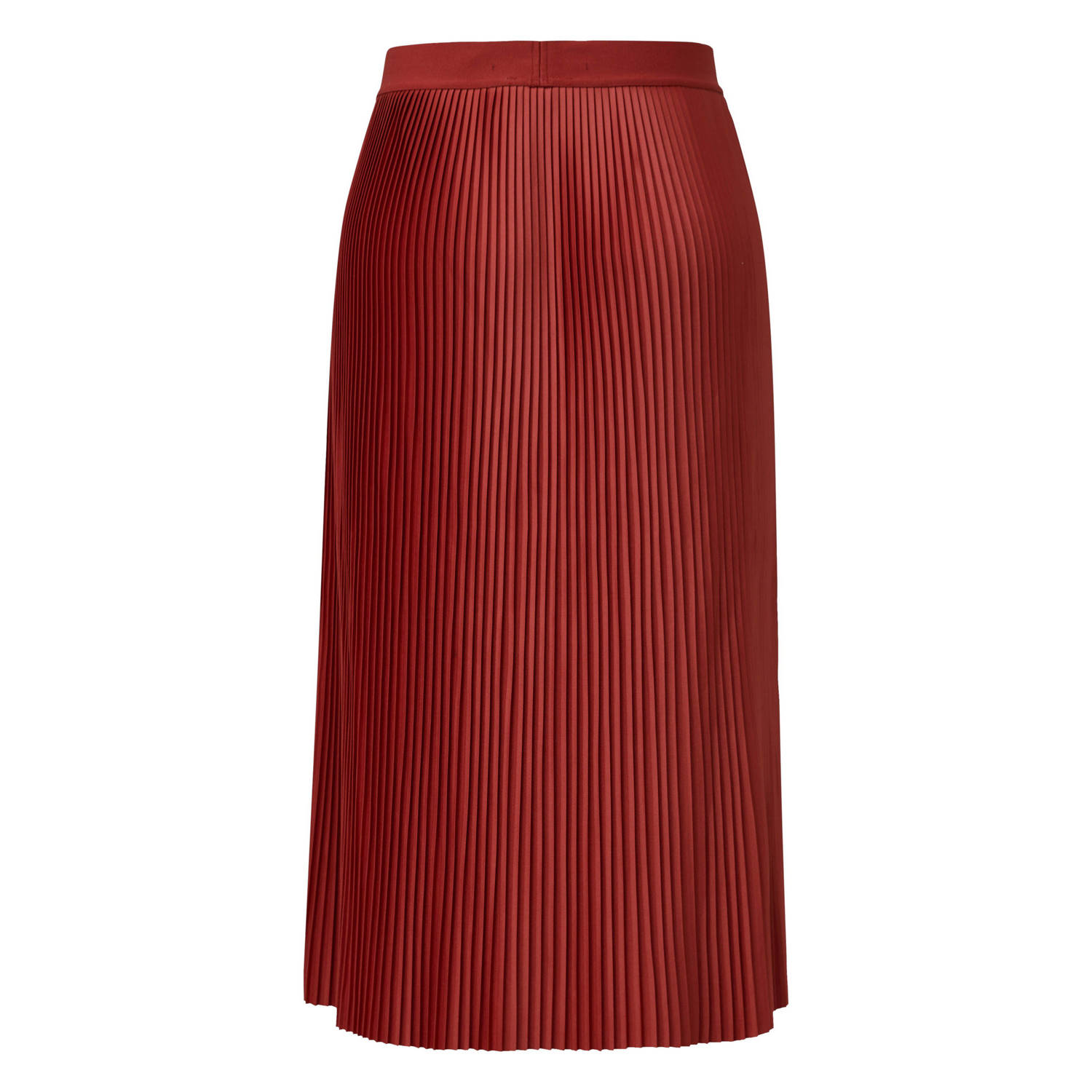 Q S by s.Oliver plissé rok rood