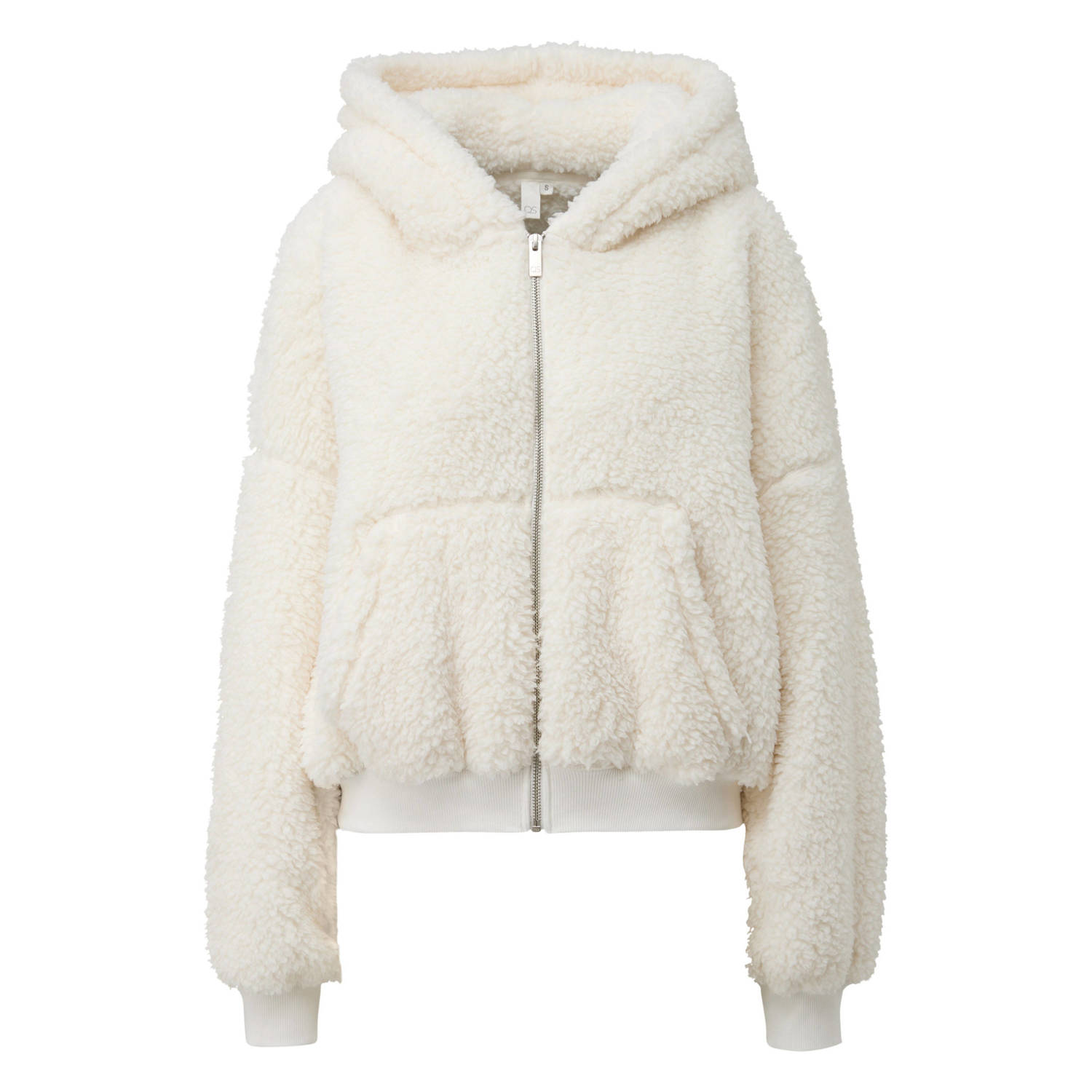 Q S designed by Hoodie met imitatiebont