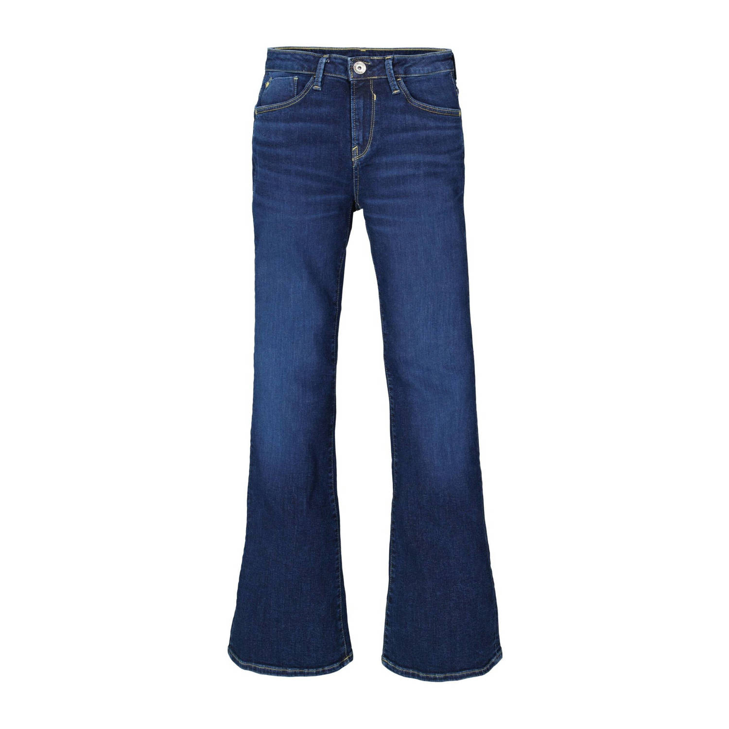 Garcia flared jeans dark blue denim