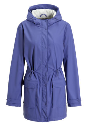 regenjas met capuchon paars