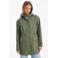 Anytime regenjas met capuchon khaki