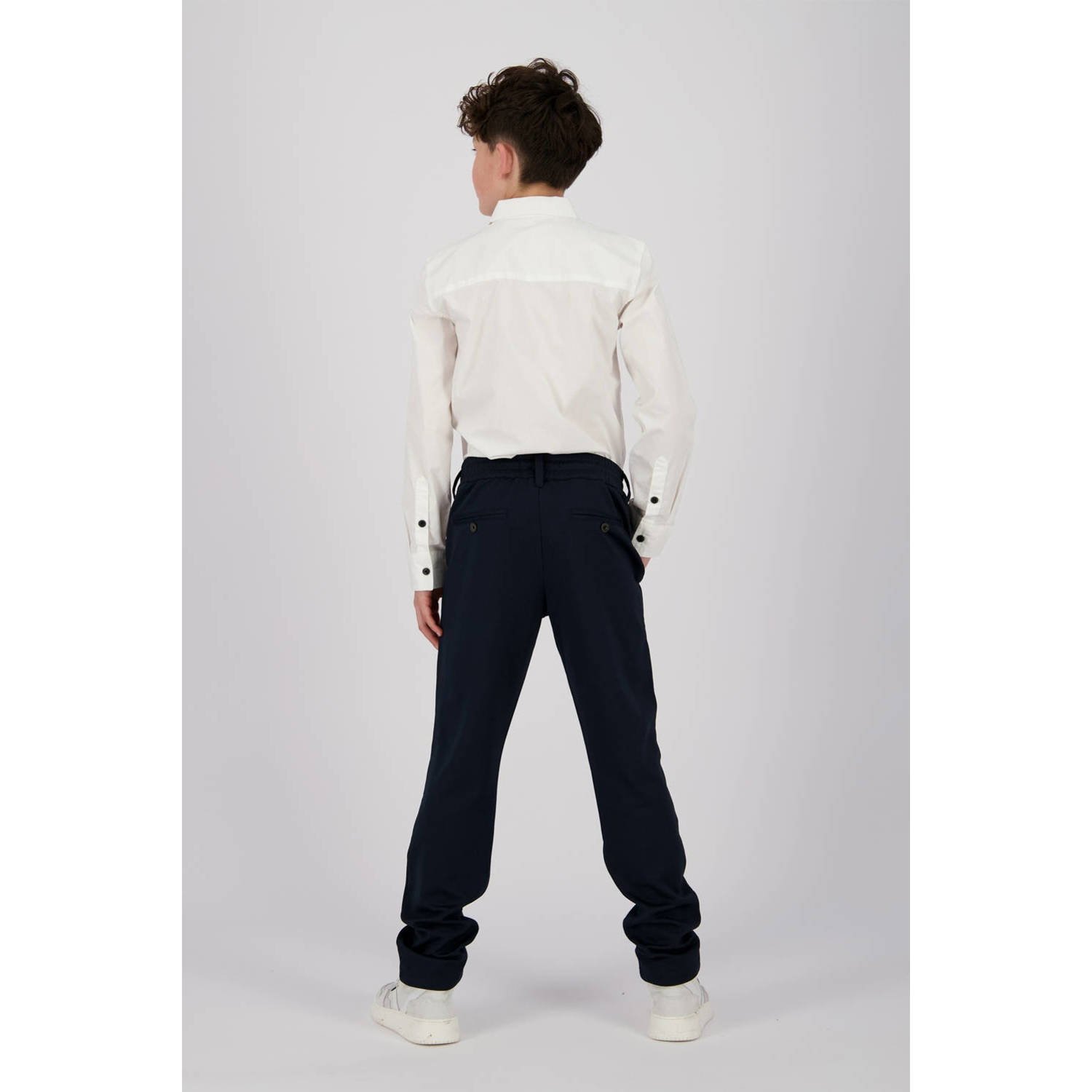 Vingino skinny broek Sique donkerblauw