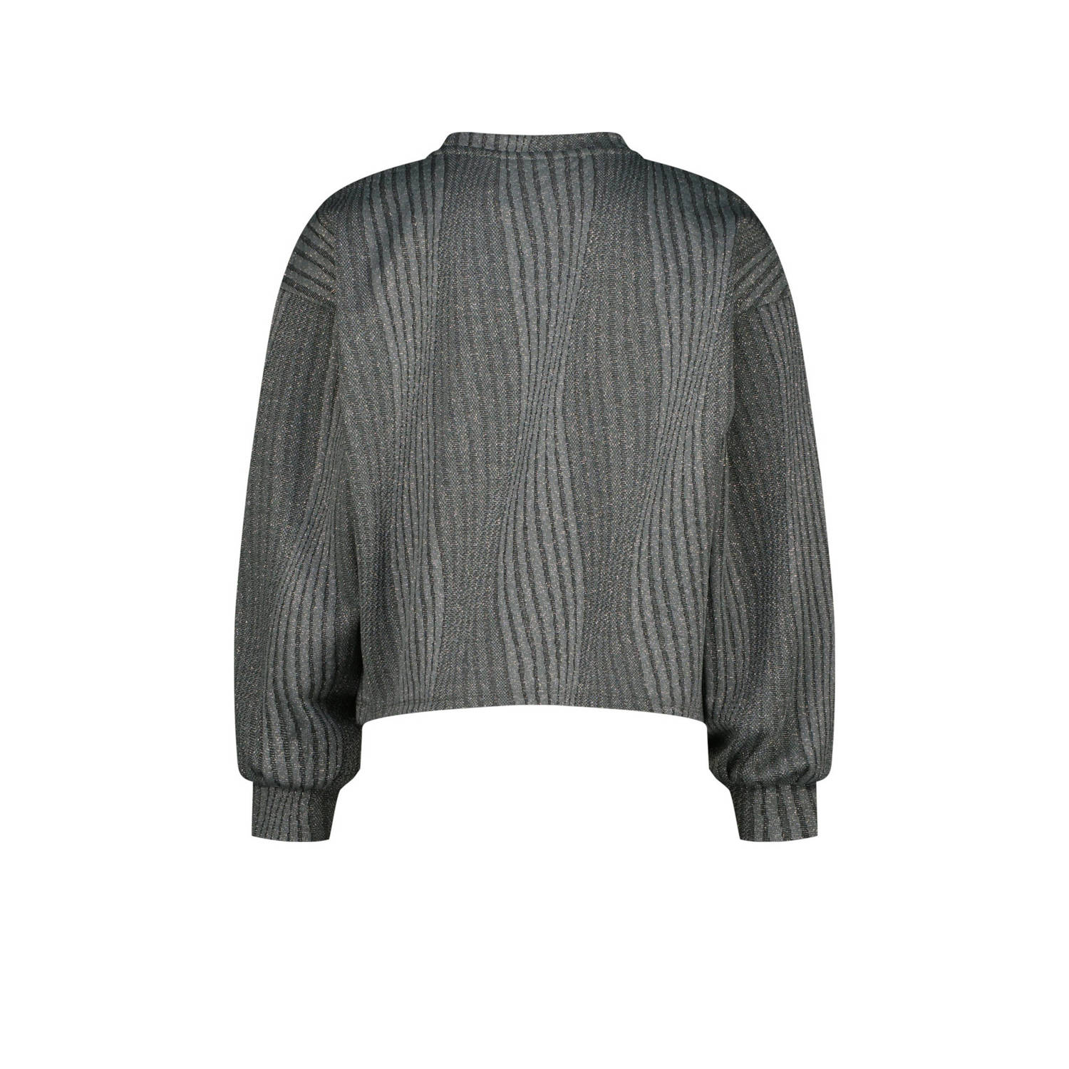 Vingino sweater Jane met all over print grijs