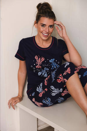 pyjama donkerblauw