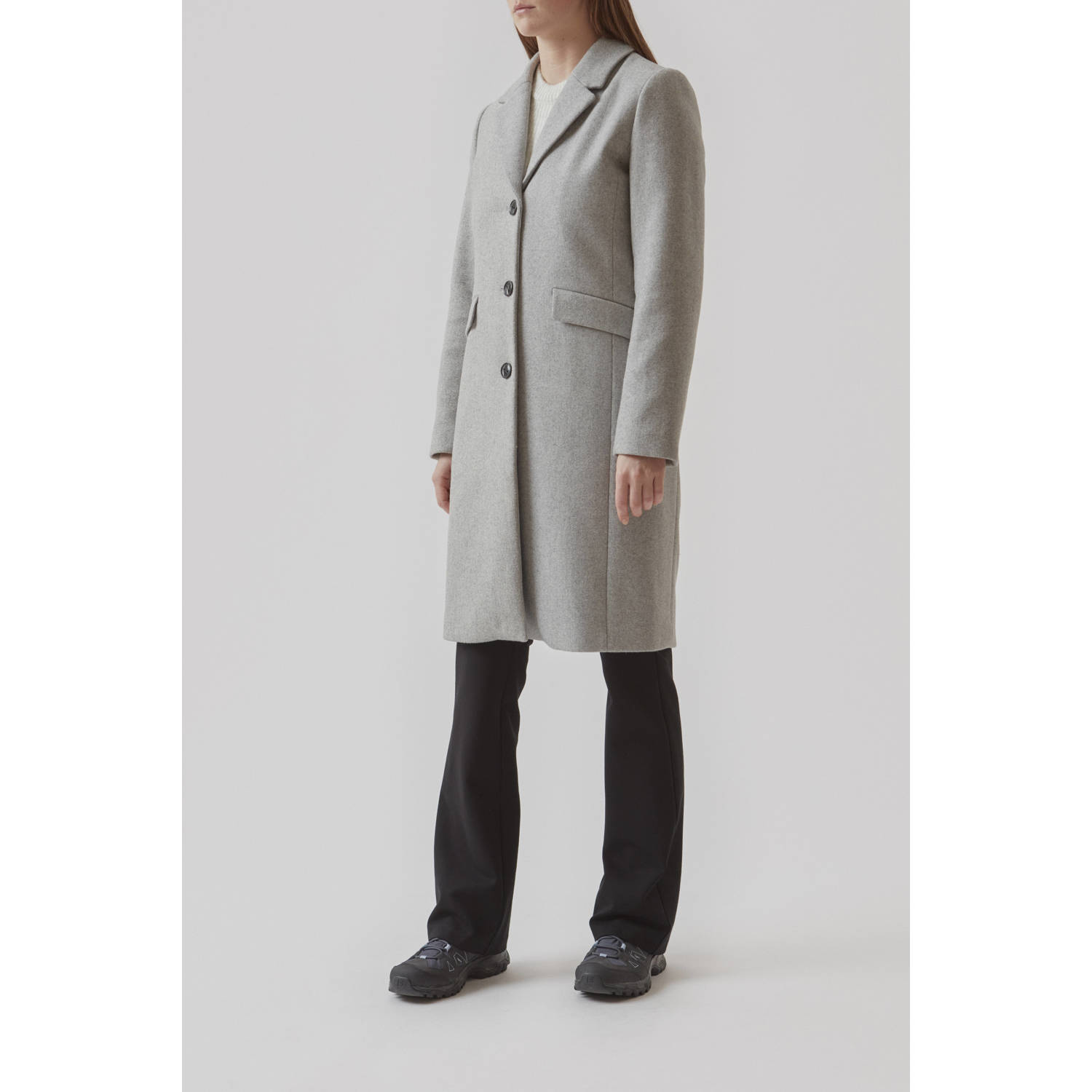MODSTRÖM Modström Dames Jassen Pamela Coat Grijs