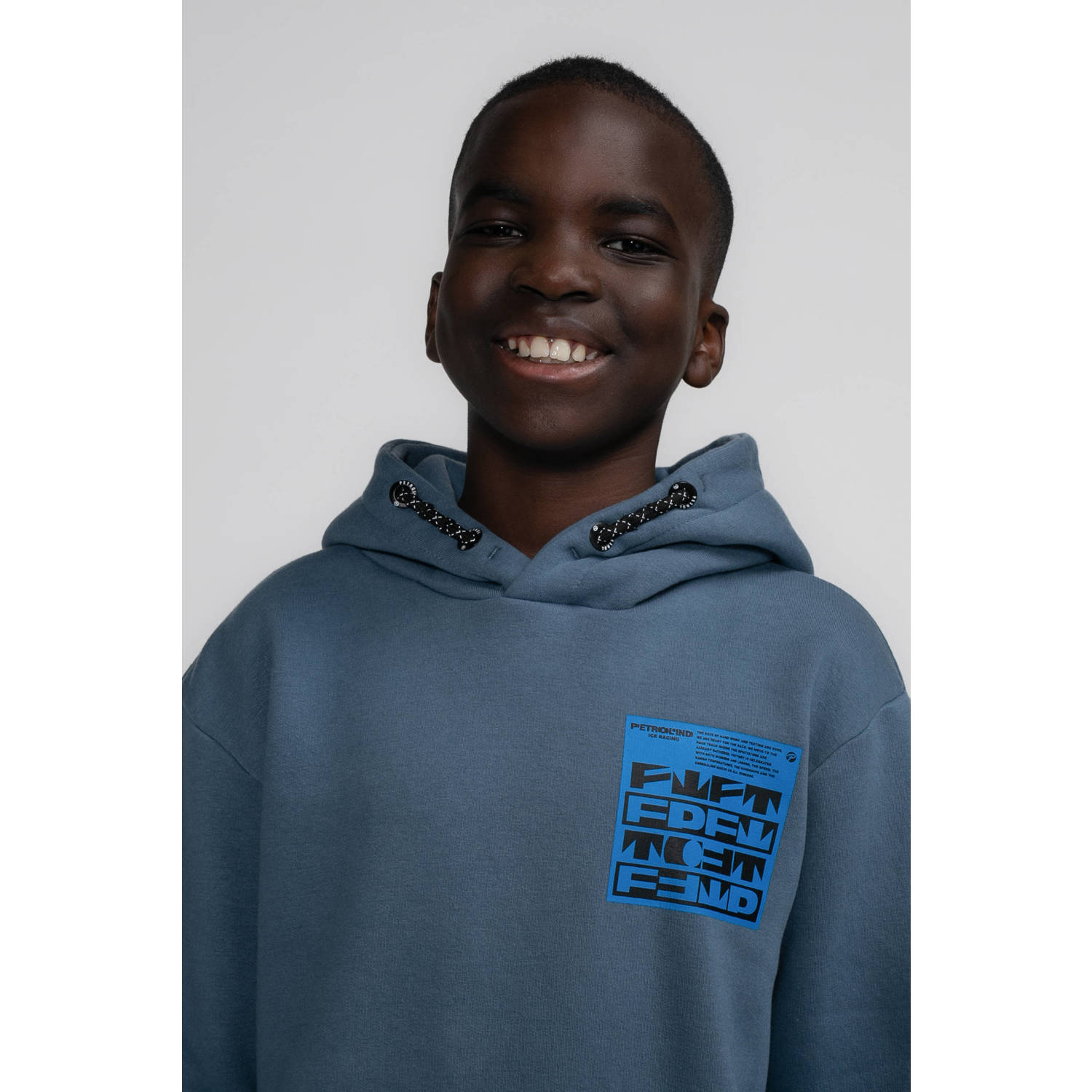 Petrol Industries hoodie blauw