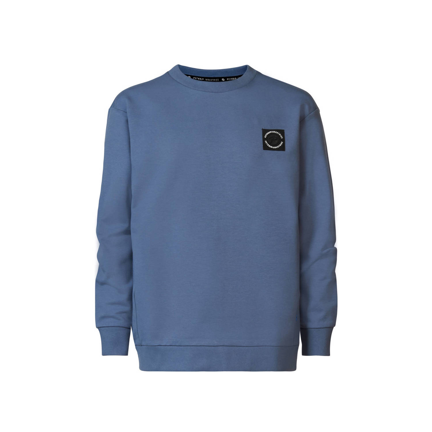 Petrol Industries Sweater met reliëf op de borst