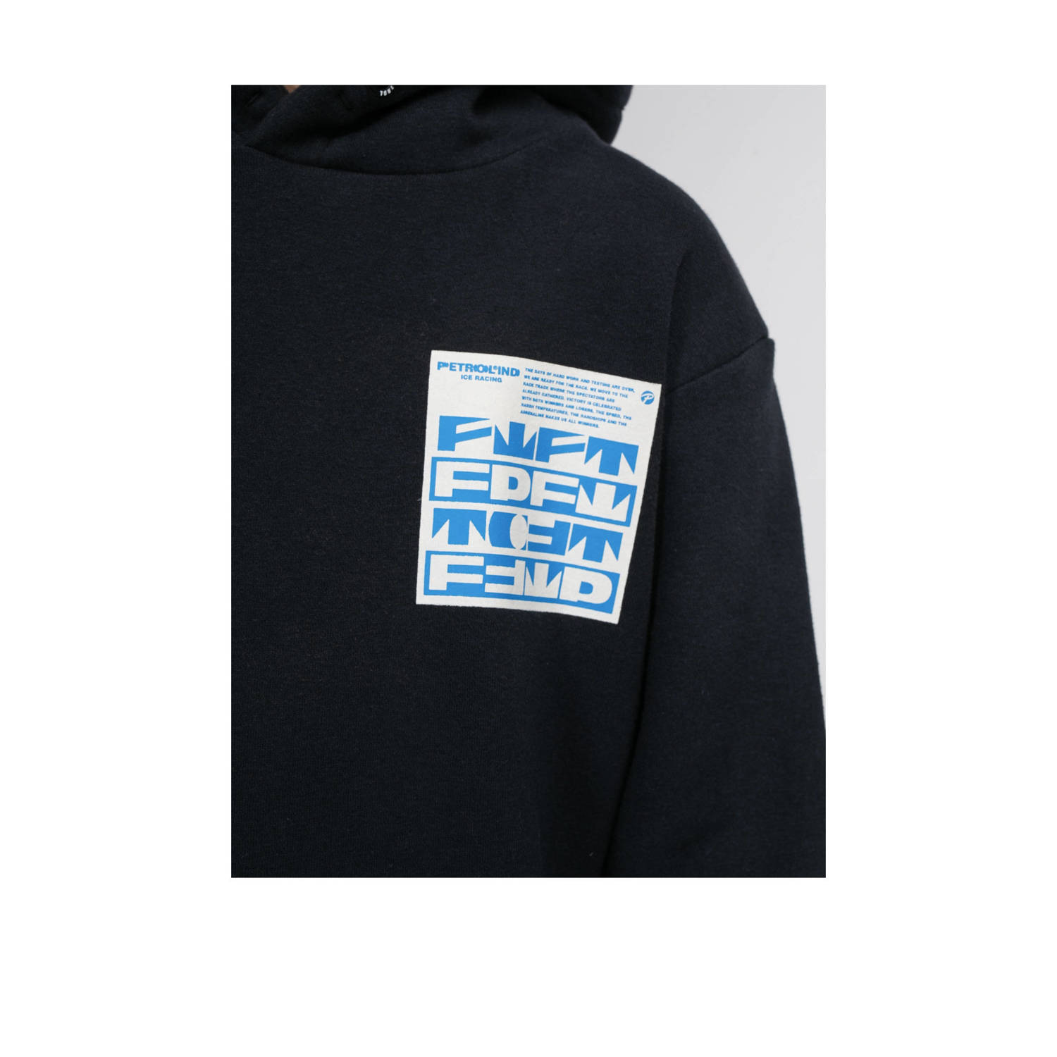 Petrol Industries hoodie zwart