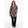 YOEK top DOLCE met all over print zwart/roze/groen