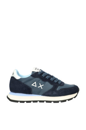 Ally Solid Nylon  sneakers donkerblauw