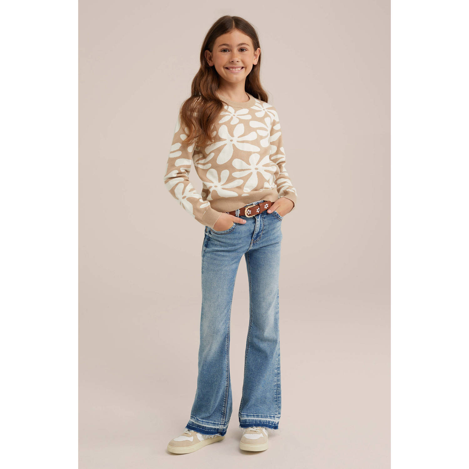 WE Fashion flared jeans used denim