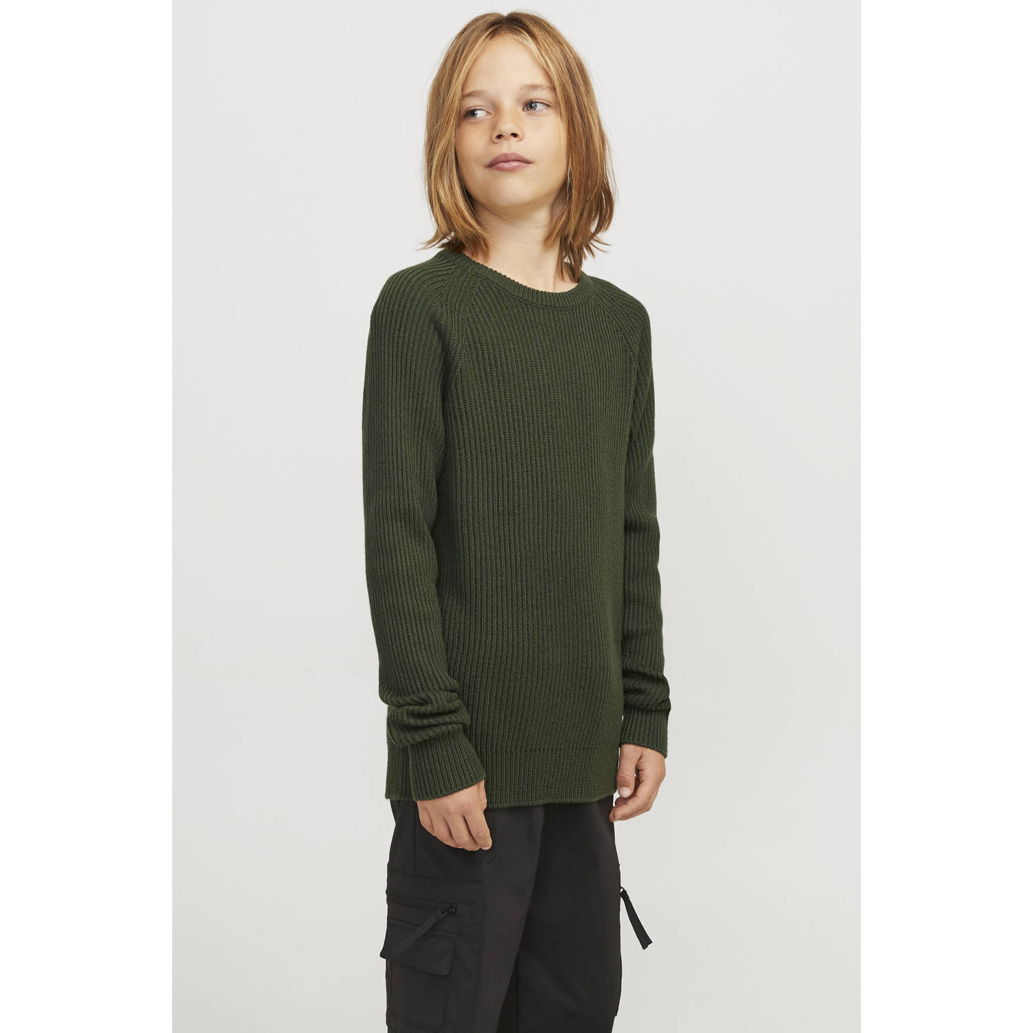 JACK & JONES JUNIOR pullover groen