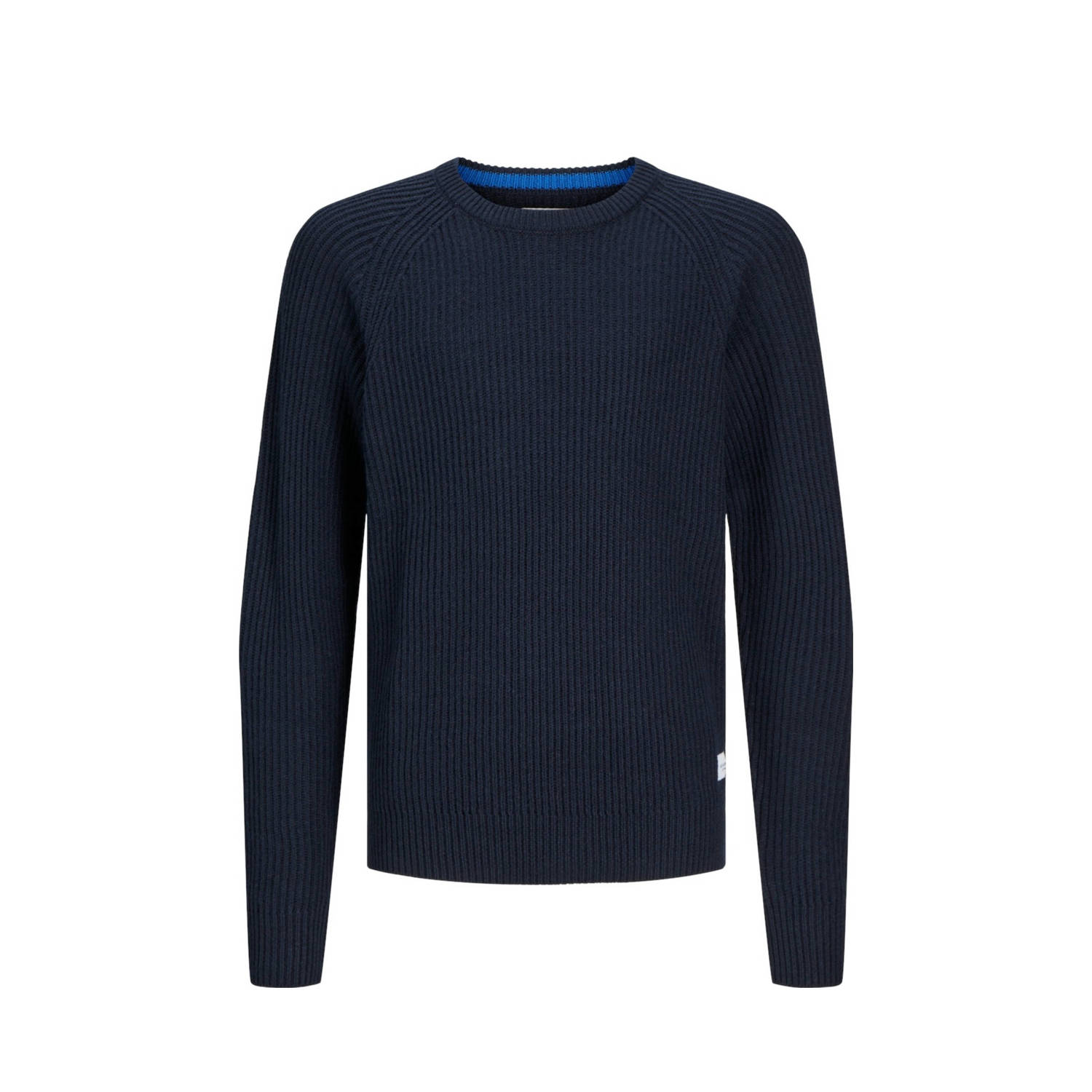 Jack & Jones Junior Gebreide trui JJPANNEL KNIT CREW NECK AW24 JNR