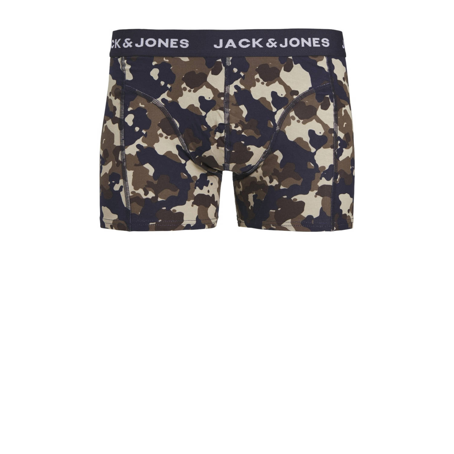 JACK & JONES JUNIOR boxershort JACCAMOFLAGE -set van 3 donkerblauw groen