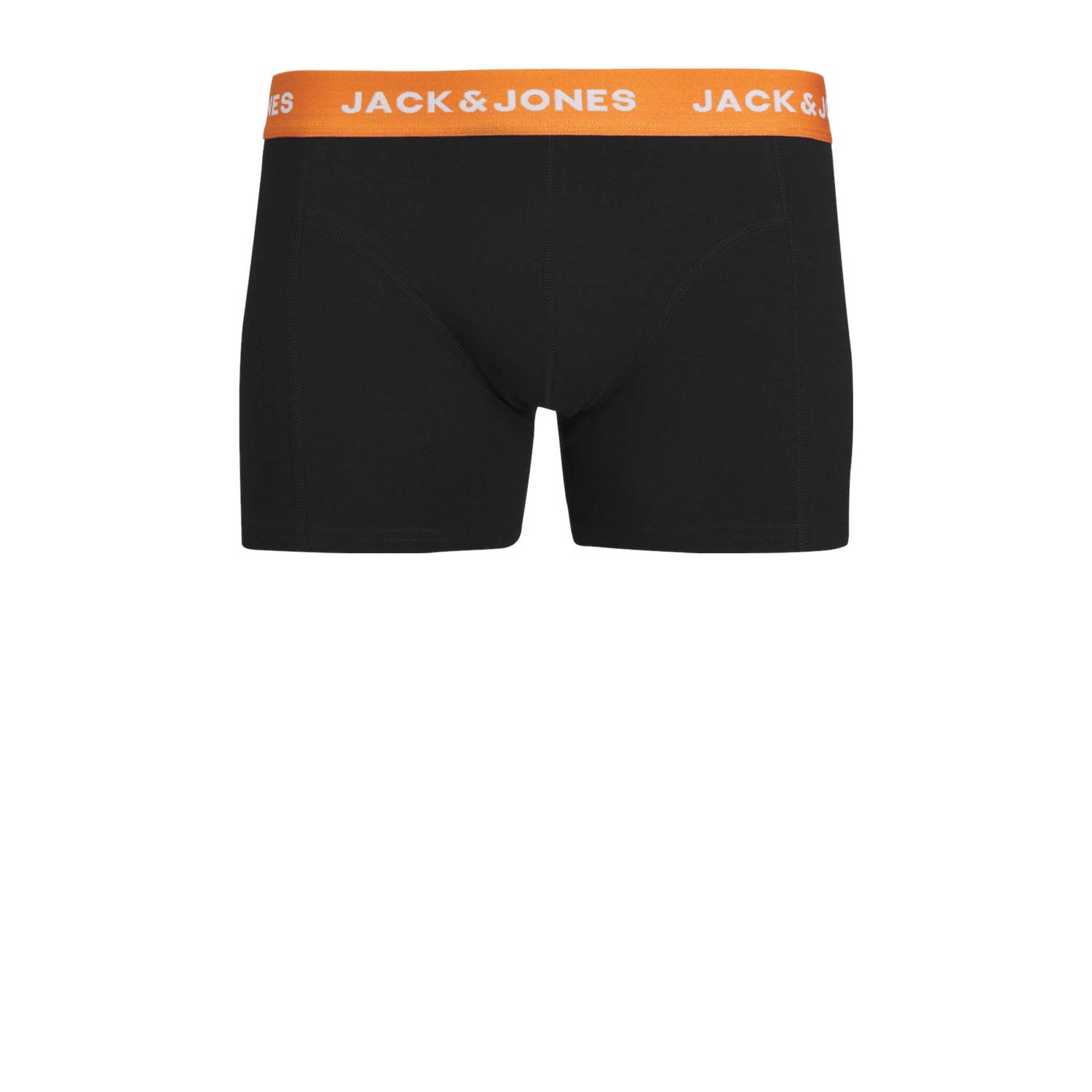 JACK & JONES JUNIOR boxershort JACJONAS set van 3 zwart