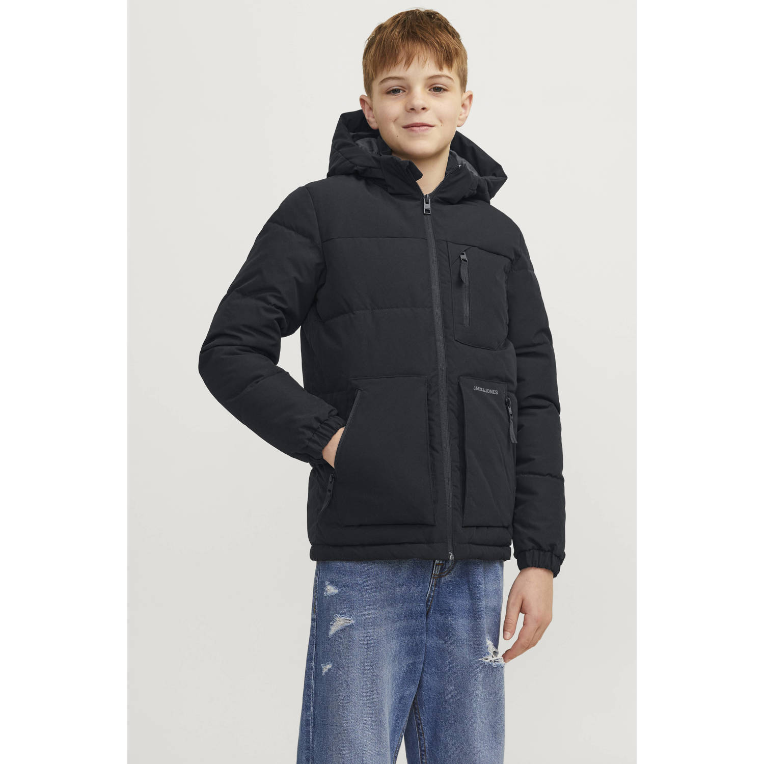 Jack & Jones Junior Gewatteerde jas JJEOTTO PUFFER JACKET SN JNR