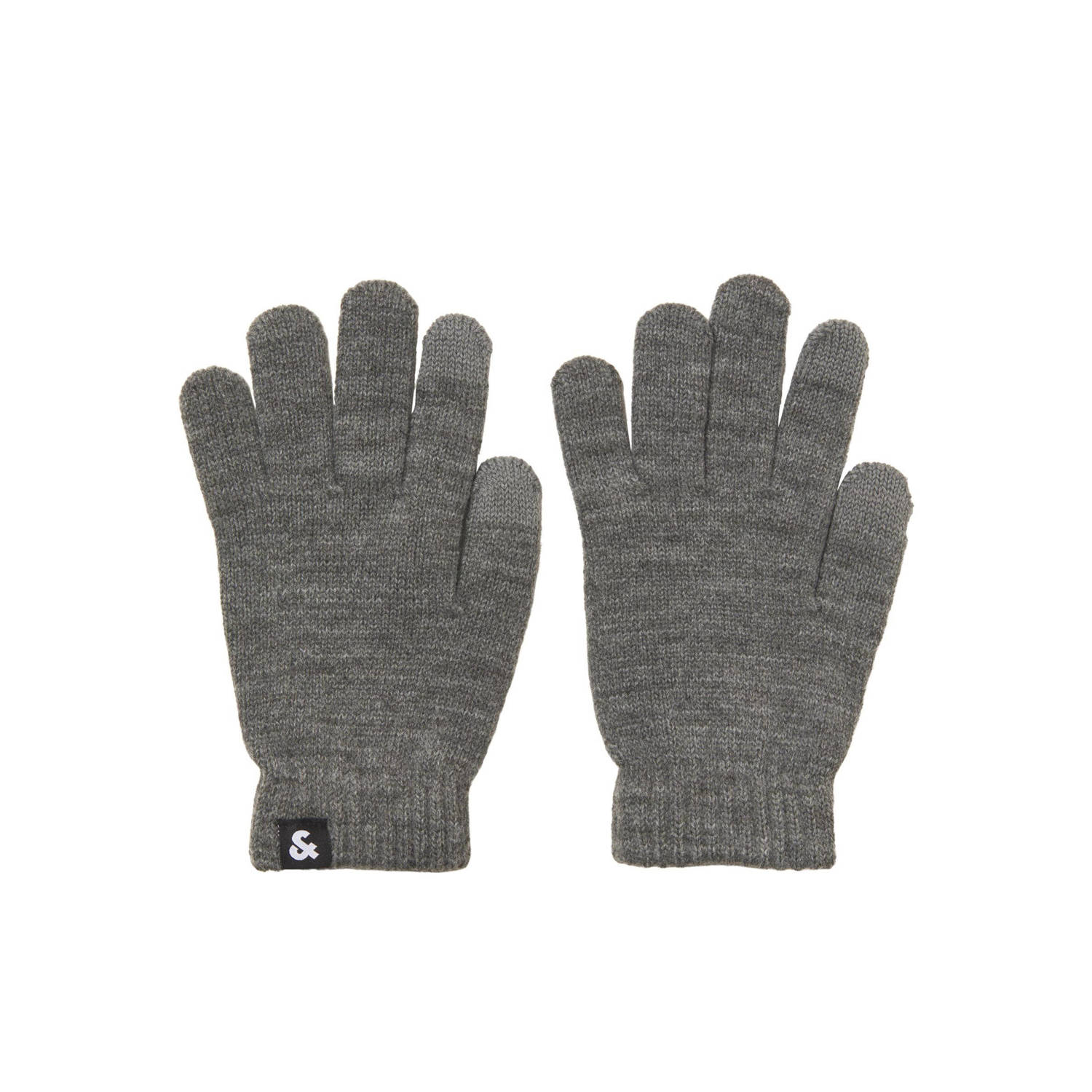 Jack & jones Gebreide handschoenen met labeldetail model 'BARRY'