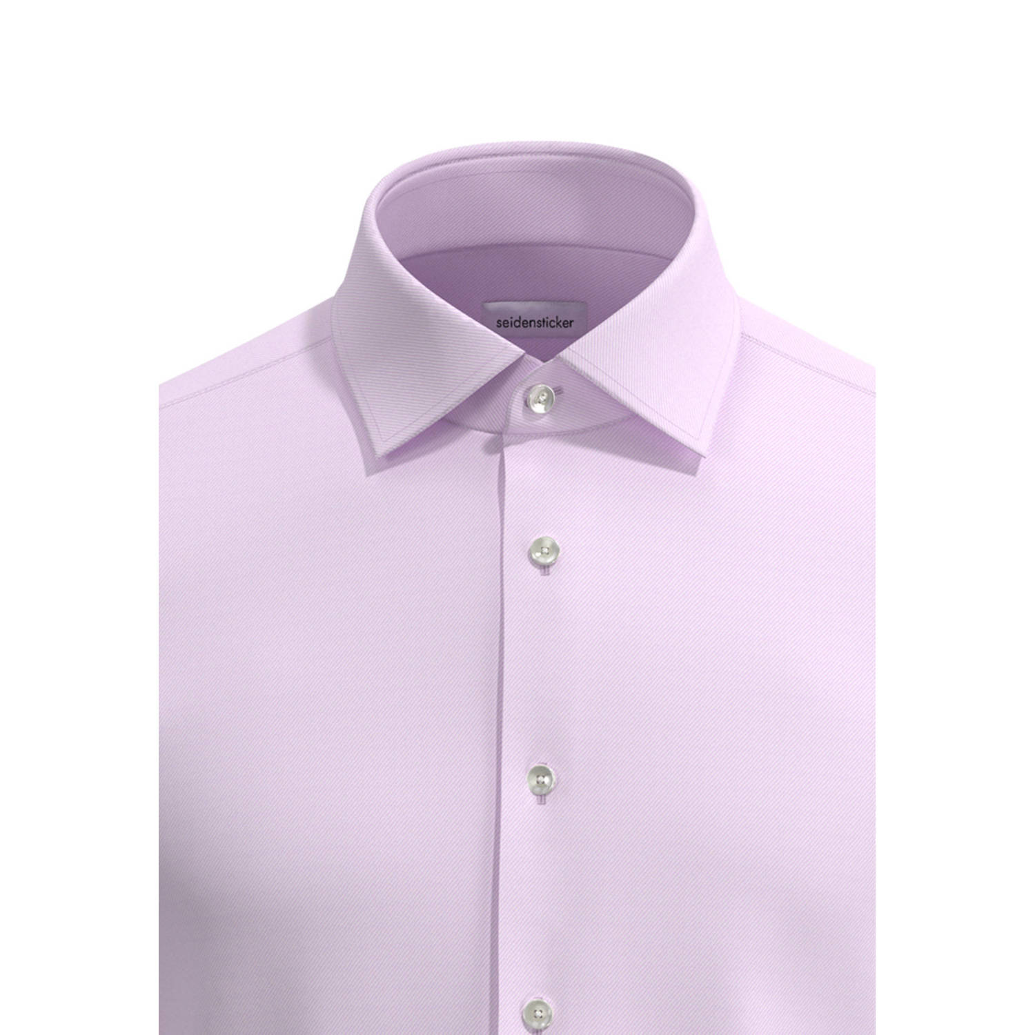 Seidensticker slim fit overhemd lila