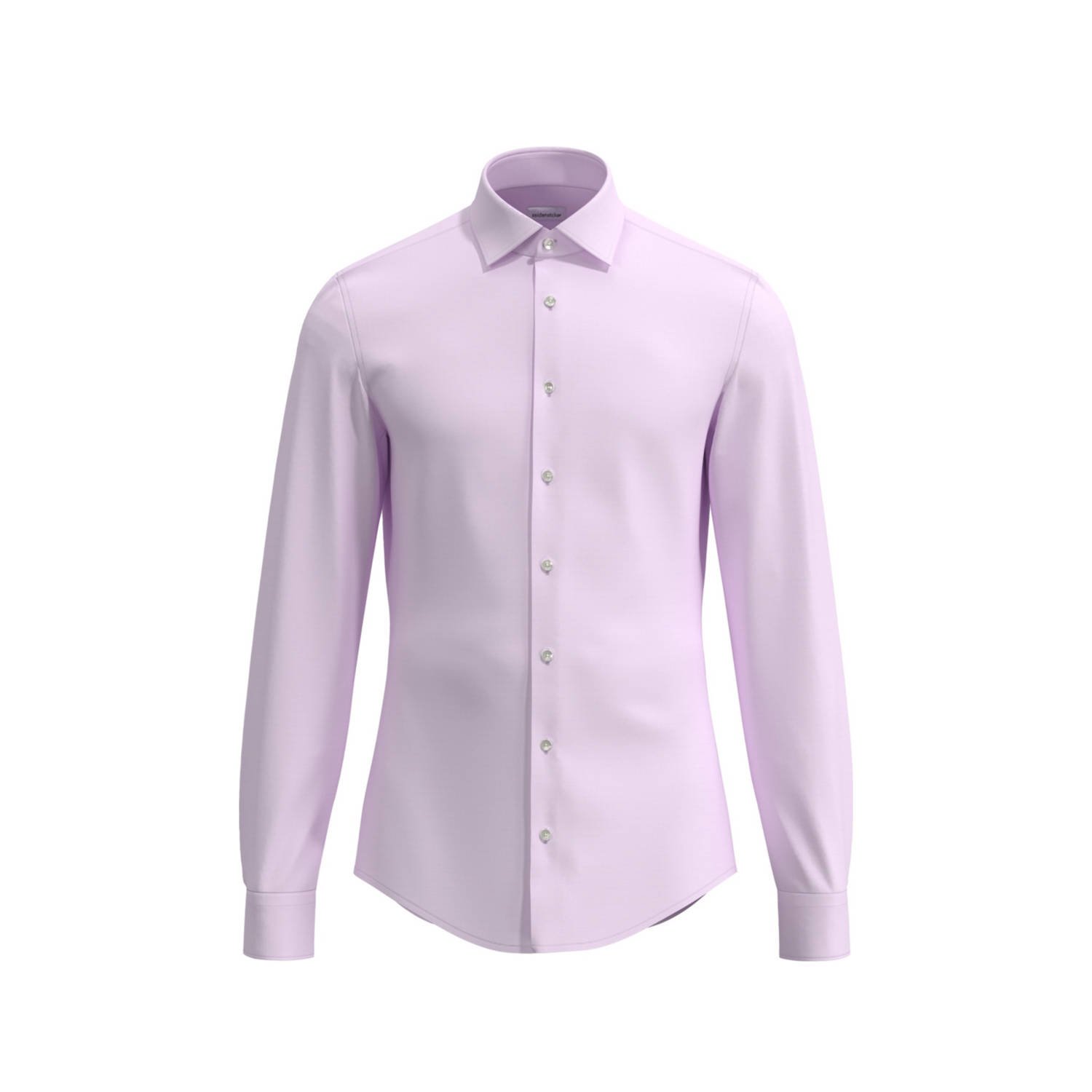 Seidensticker slim fit overhemd lila