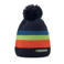 Poederbaas muts donkerblauw multi
