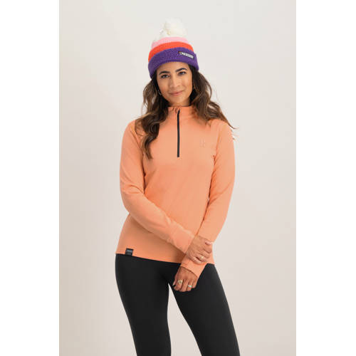 Poederbaas beanie paars multi afbeelding