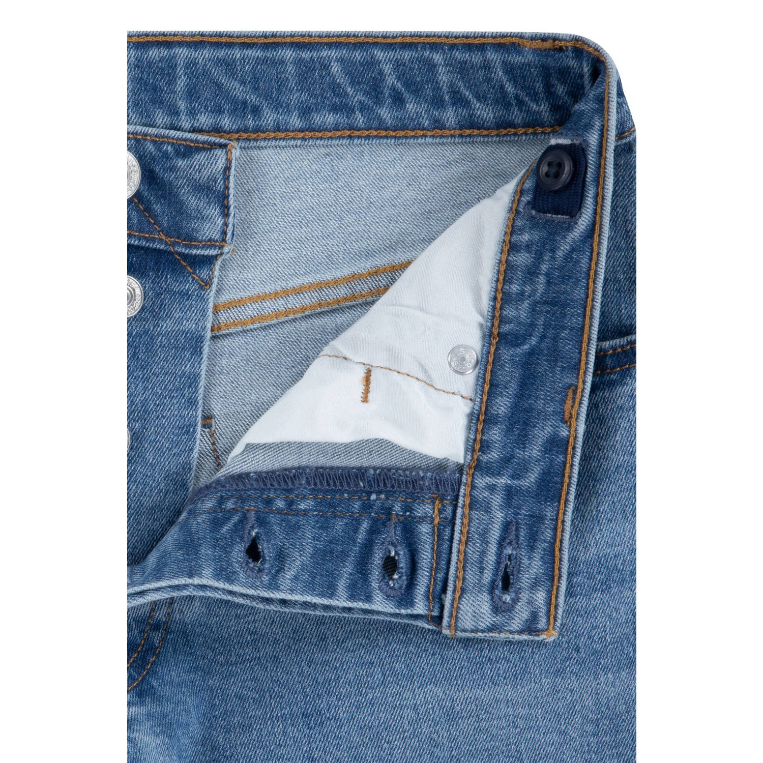 Levi's Kids 501 ORIGINAL regular fit jeans athens without destruction