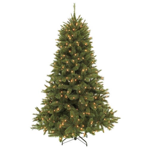 Triumph Tree verlichte kerstboom Forest frosted (h260xø168 cm) afbeelding