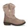 BunniesJR suède cowboylaarzen taupe