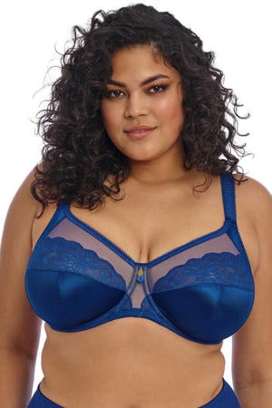 niet-voorgevormde beugelbh Cate Allure blauw