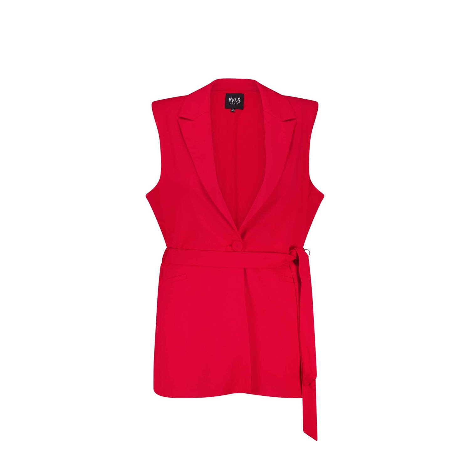 MS Mode gilet rood