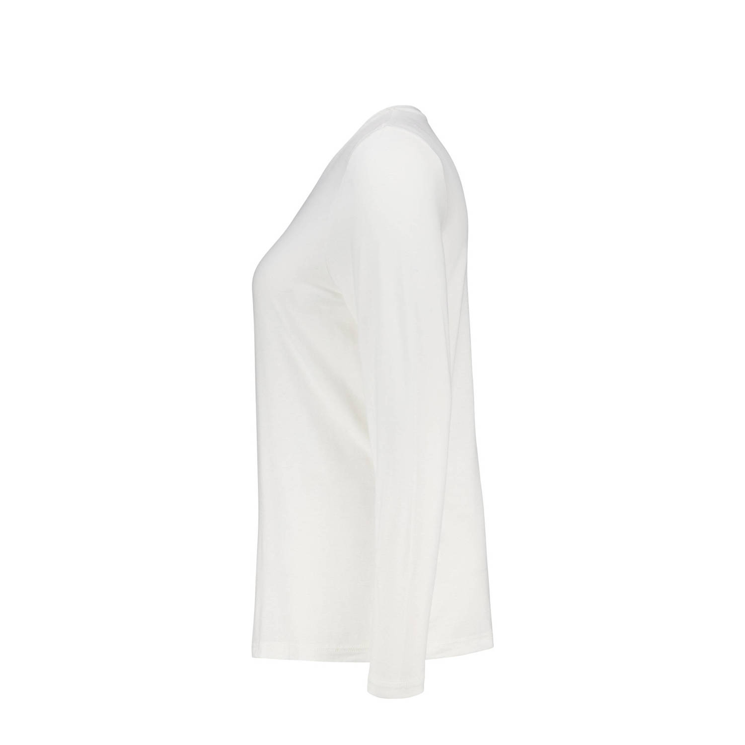 MS Mode jersey longsleeve crème