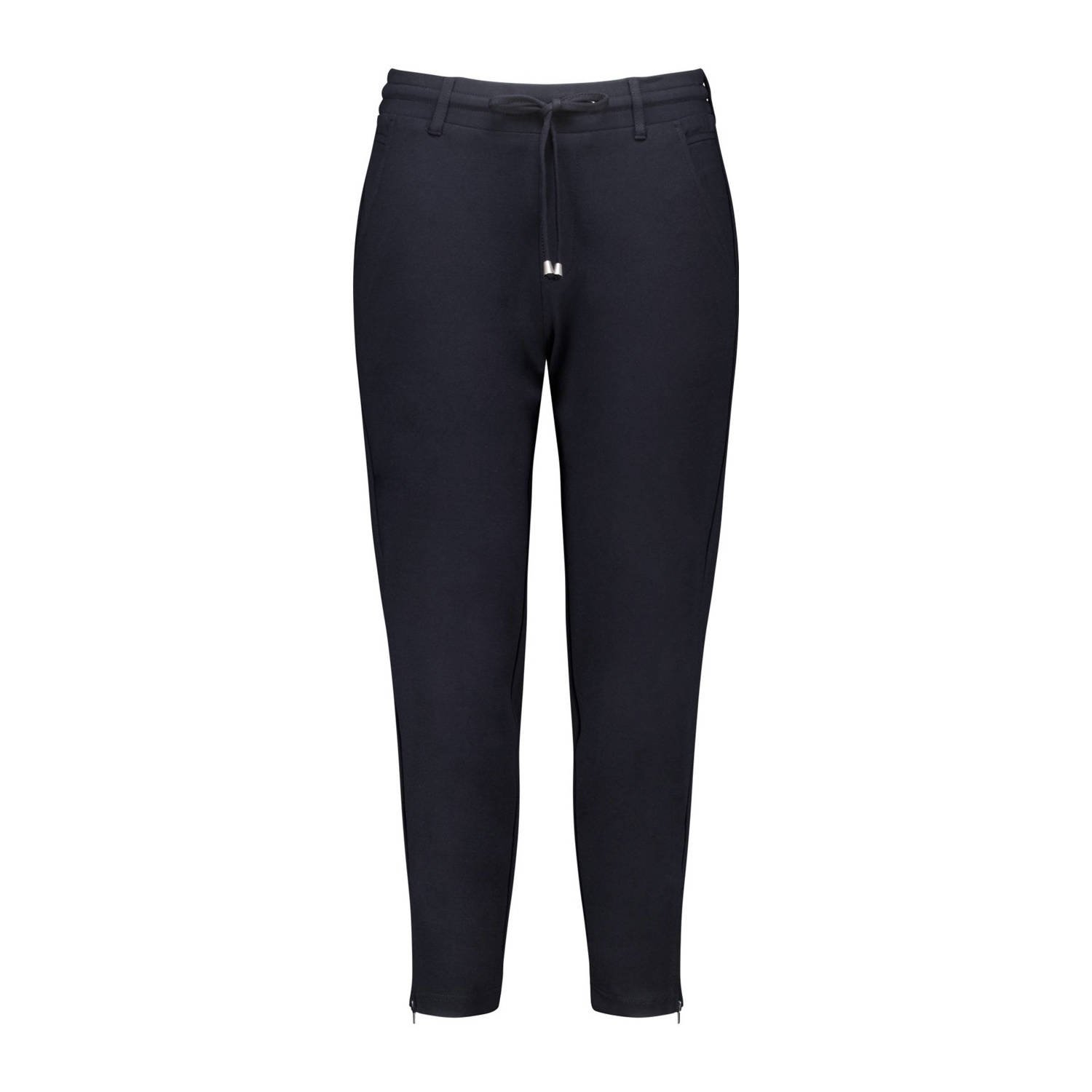 MS Mode regular fit broek zwart