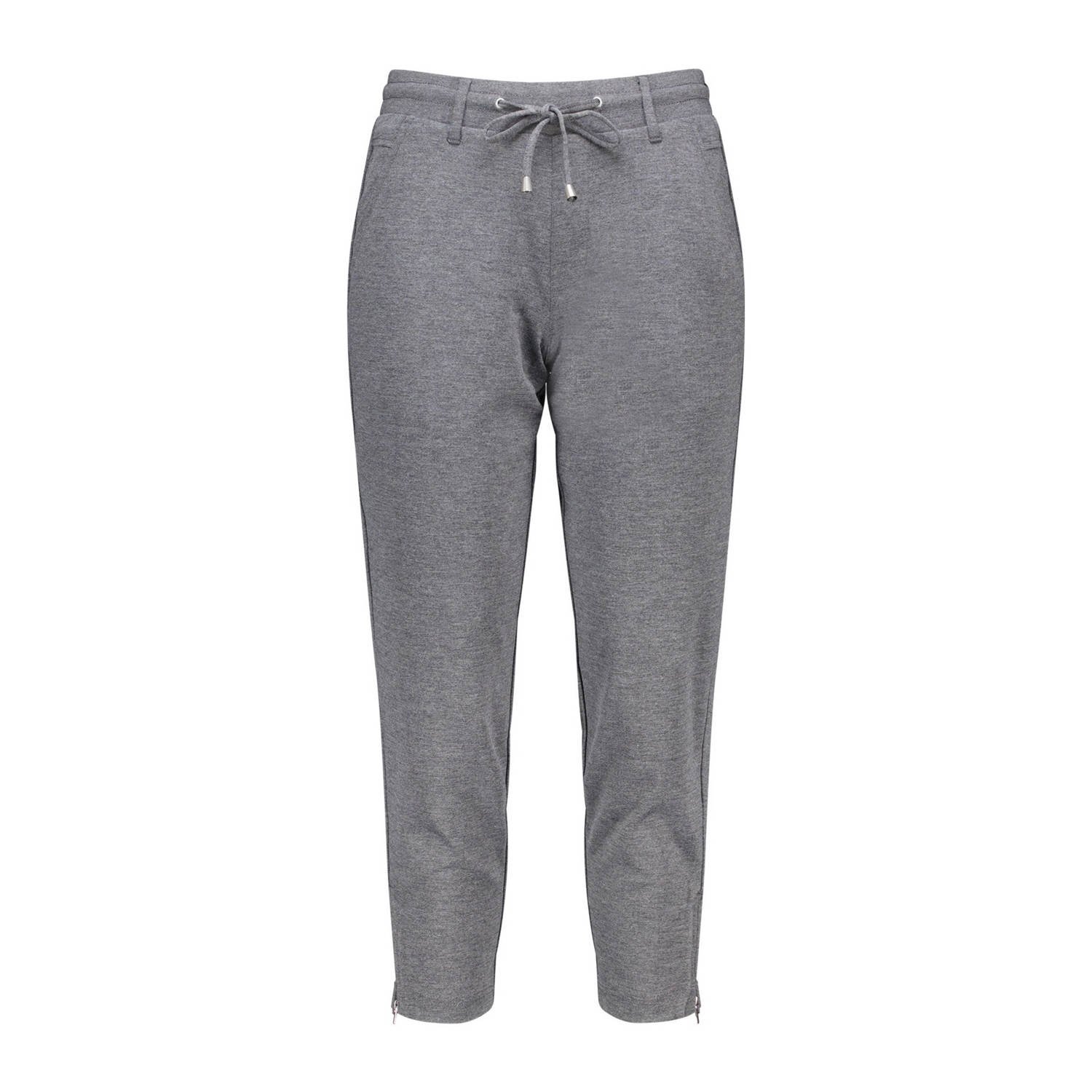 MS Mode regular fit broek grijs