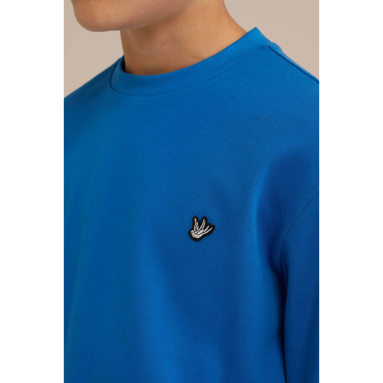 WE Fashion sweater blauw