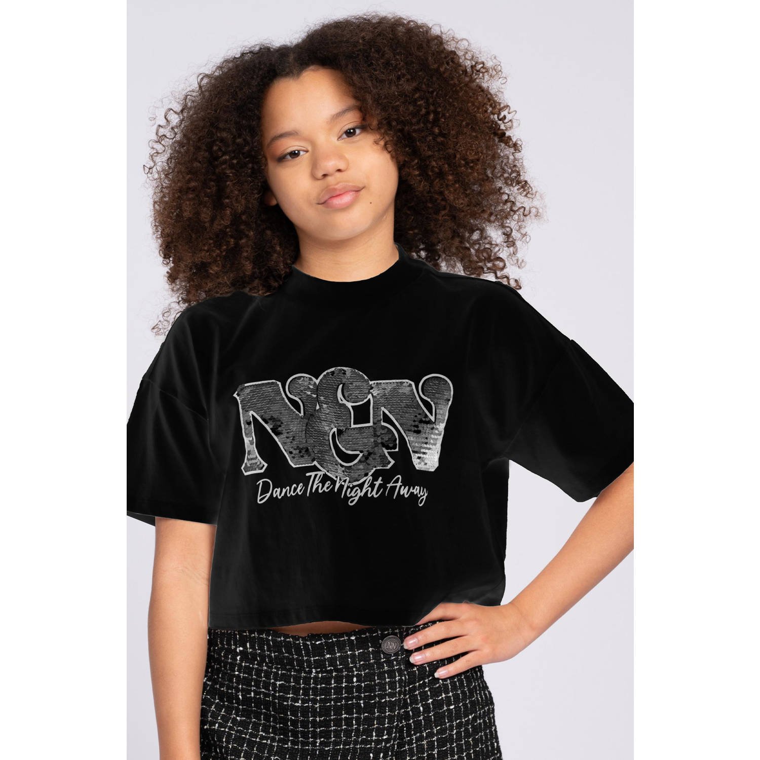 NIK&NIK T-shirt zwart